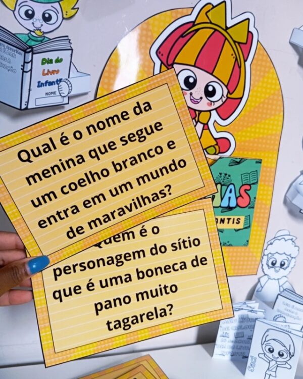 📚 DIA NACIONAL DO LIVRO - ATIVIDADES E LEMBRANCINHAS 🎁 - Imagem 7