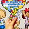 🧩Kit para trabalhar o Dia Mundial de Conscientização do Autismo 🧩 - Imagem 5