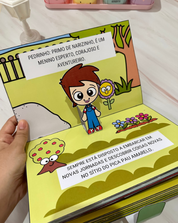 📚✨ Livro Interativo 3D – Sítio do Pica-pau Amarelo! ✨📖 - Imagem 5