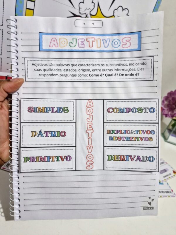 📝📚 DESCRIÇÃO DOS SUBSTANTIVOS E ADJETIVOS - Imagem 4