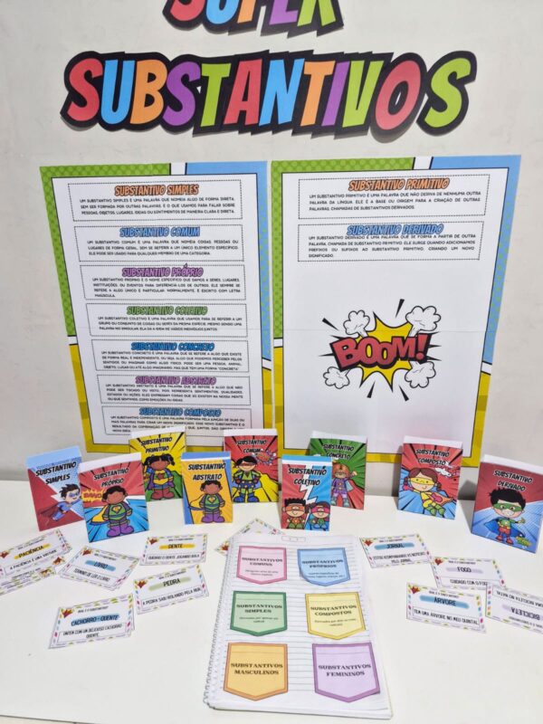 🦸‍♂️💥 SUPER SUBSTANTIVOS – O PODER DO APRENDIZADO DIVERTIDO! 💥🦸‍♀️ - Imagem 3