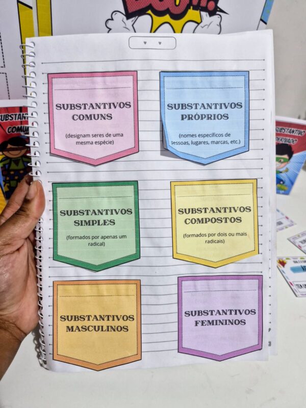 📝📚 DESCRIÇÃO DOS SUBSTANTIVOS E ADJETIVOS - Imagem 3