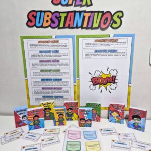 🦸‍♂️💥 SUPER SUBSTANTIVOS – O PODER DO APRENDIZADO DIVERTIDO! 💥🦸‍♀️