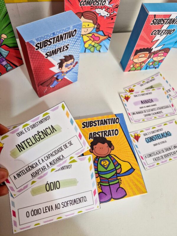 🦸‍♂️💥 SUPER SUBSTANTIVOS – O PODER DO APRENDIZADO DIVERTIDO! 💥🦸‍♀️ - Imagem 8