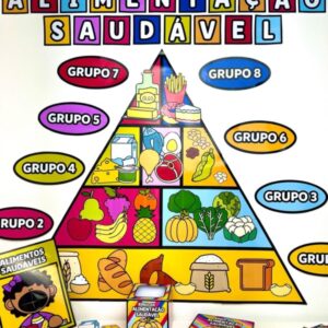 🌟🍎 KIT ALIMENTAÇÃO SAUDÁVEL PARA CRIANÇAS! 🍇🥦