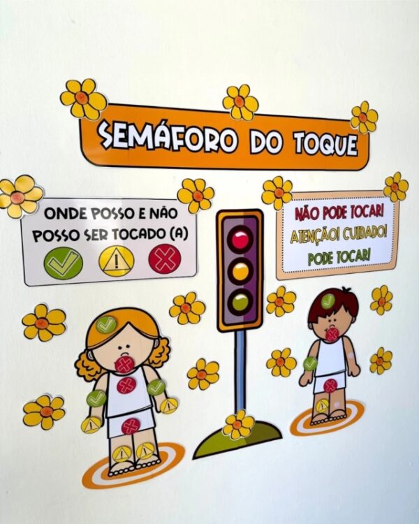 🚦✨SEMÁFORO DO TOQUE - INTERATIVO! ✨🚦