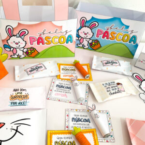 🐰🌸 KIT LEMBRANCINHAS DE PÁSCOA – SURPREENDA SEUS ALUNOS! 🎁✨