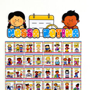 📚✨ Fichas Ilustradas de Rotina Escolar: Sua Turma com Encanto e Organização! ✨📚