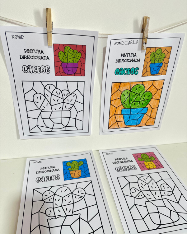 🎨🌵 Material Pedagógico Gratuito! 🌵🎨
