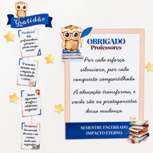 Painel de Despedida do Semestre - Professores!
