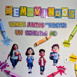 📚✨ Painel Volta às Aulas - SEMESTRE DE SUCESSO ✨📚