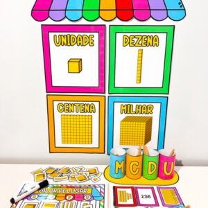 🎉KIT RECURSOS DE MATERIAL DOURADO! 🎉