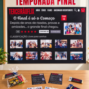 TERCEIRÃOFLIX - PAINEL E LEMBRANCINHAS