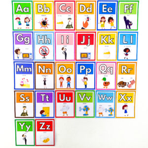 🔡✨Alfabeto de Parede das Onomatopeias🔡✨