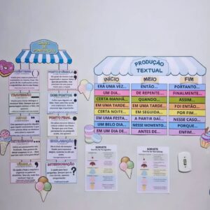 Kit Produção Textual - Tema Doces!