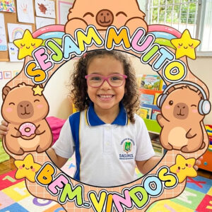 🐾Bambolê de Volta às Aulas – Tema Capivara 🐾