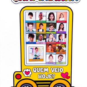 🚌✨ÔNIBUS DA CHAMADINHA COM FOTO🚌✨