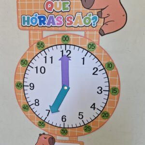 🕒 Relógio Interativo Pedagógico