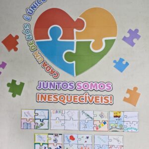 🧩 Cada um de nós é único. Juntos, somos inesquecíveis. 🧩