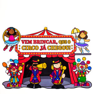 🎪PAINEL DIA DO CIRCO – Um Cenário que Encanta🎪