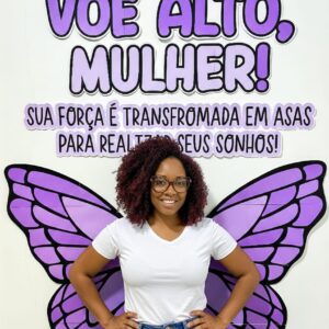 PAINEL DE FOTOS – ASAS DE BORBOLETA DIA DA MULHER
