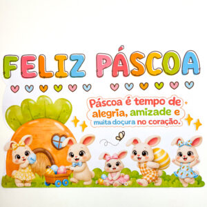 🐰Painel Páscoa dos Coelhos ✨