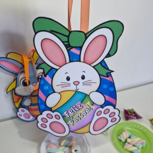 🐰✨ Sacolinha de Páscoa – Lembrancinha prática e encantadora!