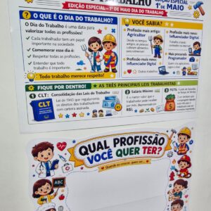 Dia do Trabalho – Jornal Informativo + Painel Interativo
