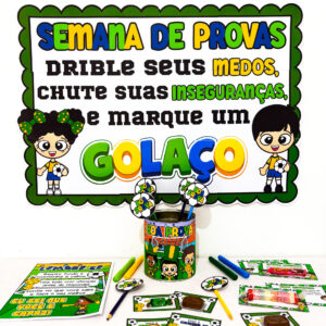 KIT SEMANA DE PROVAS - TEMA FUTEBOL