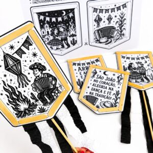 BANDEIRINHAS DE CORDEL JUNINO – Cultura, criatividade e diversão em sala de aula!