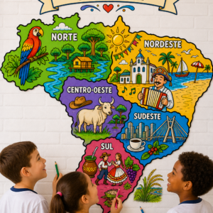 🎨Brasil em Cores: Uma Viagem pelas Regiões e Culturas do Nosso País🇧🇷🎨