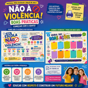 Painel Não à Violência nas Escolas + Dinâmica Interativa das Boas Ações