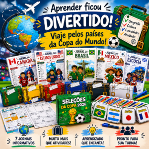 EMBARQUE NA COPA – UMA VIAGEM PELOS PAÍSES PARTICIPANTES DA COPA DO MUNDO