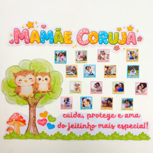 Painel Mamãe Coruja – Um gesto de amor em forma de decoração!