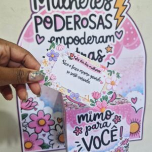 Caixa Motivacional – Dia da Mulher