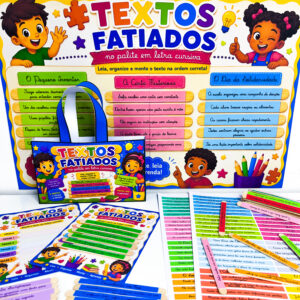 Textos Fatiados no Palito – Letra Cursiva