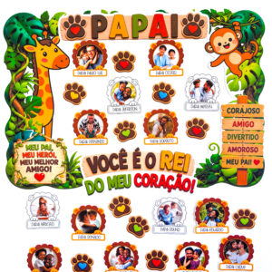 Painel Rei do Coração – Dia dos Pais