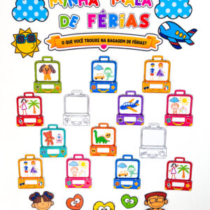 Painel Interativo – Minha Mala de Férias
