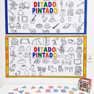 KIT DITADO PINTADO – LEITURA, ESCRITA E FLUÊNCIA LEITORA