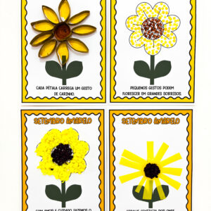 4 Atividades de Arte para o Setembro Amarelo — Versões Colorida e para Colorir