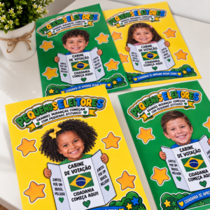 PEQUENOS ELEITORES — CIDADANIA TAMBÉM SE ENSINA NA SALA DE AULA!