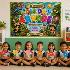 PAINEL DIA DA ÁRVORE – CUIDAR DE UMA ÁRVORE É CUIDAR DE UMA VIDA!