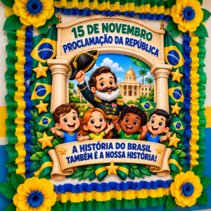 Painel Proclamação da República para Imprimir – 15 de Novembro