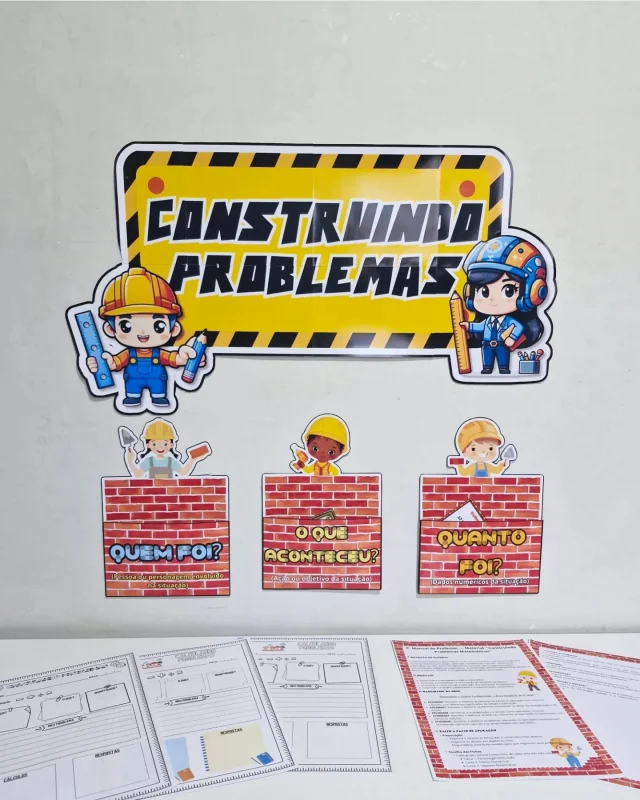 👷🏾‍♂️🏗Construindo Problemas Matemáticos👷🏾‍♀️🚧

Você já imaginou seus alunos criando seus próprios problemas matemáticos com entusiasmo e criatividade? 🎉

O “Construindo Problemas Matemáticos” é um material interativo e envolvente com 60 fichas organizadas em 3 categorias, baseadas em perguntas que fazem parte da leitura de problemas:

👤 Quem foi?
🔢 Quanto foi?
📌 O que aconteceu?

Ideal para trabalhar:
✔ As 4 operações
✔ Leitura e interpretação
✔ Pensamento lógico
✔ Habilidades da BNCC (EF02MA07 até EF05MA07)

✅️ Por apenas 8,50 você terá aula mais dinâmicas 

📢 Marque aquele colega que ama inovar nas aulas de matemática!

🔖 Salve para usar nas próximas aulas!

#Professores #MatemáticaCriativa #BNCC #EnsinoFundamental #MaterialDidático #EducaçãoLúdica #ProblemasMatemáticos #SalaDeAula #ProfDeMatemática #InovaçãoPedagógica