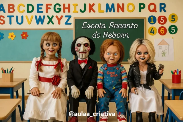 Com a sorte que eu tenho para pegar turmas calmas, esses seriam os meus primeiros alunos na Escola Recanto do Reborn... 😂😂

#meme #beberebornrealista #bebereborn #escola