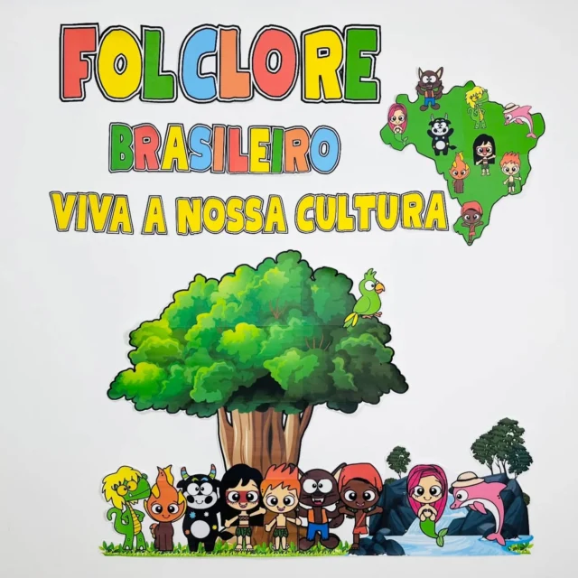 Prepare-se para uma viagem mágica pelo universo do folclore! 🎭🎶

Nosso kit especial traz diversão, aprendizado e MUITA cultura brasileira:

🎨 Painel decorativo lindão com a frase: “Folclore Brasileiro, Viva a Nossa Cultura”
🧚 Personagens do folclore (em tamanho grande e cheios de vida!)
🎶 Teatrinho musical “Os 10 Sacizinhos”
📦 Baú dos Tesouros do Folclore
🎼 Envelope de Cantigas de Roda (15 fichas musicais)
❓ Envelope de Adivinhas (14 fichas)
📖 Envelope de Lendas (12 histórias incríveis dos personagens do folclore)
👅 Envelope de Trava-Língua (20 fichas pra treinar a língua!)
🎤 Envelope de Parlendas (21 fichas cheias de rima e diversão)
👑 3 modelos de coroas para completar a brincadeira!

✨ Tudo isso por apenas R$10,00! ✨

📢 É diversão garantida para escolas, projetos culturais e famílias que querem manter viva a magia do nosso folclore! 💚💛

👉 Quem aí vai mergulhar nesse mundo encantado com a gente? 🌟

#FolcloreBrasileiro #CulturaPopular #Sacizinho #CantigasDeRoda #DiversãoComCultura #EducaçãoCriativa