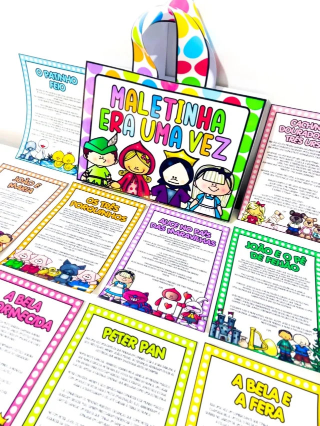 ✨📚 Maletinha Era uma Vez – A magia da leitura nas mãos das crianças! ✨

🌟 Transforme a hora da leitura em uma verdadeira aventura!

A Maletinha Era uma Vez traz 12 contos clássicos infantis cheios de ilustrações coloridas que despertam a curiosidade e a imaginação dos pequenos.

🧺 Dentro da maletinha você encontra:

📖 12 contos clássicos em 2 formatos (meia folha e folha inteira).
🎨 Molde exclusivo da maletinha colorida para montar e guardar todas as histórias.
✨ Um material perfeito para salas de leitura, rodas de contos e projetos literários.

💡 Professores, esse é o recurso que vai transformar suas aulas em momentos mágicos de aprendizado e fantasia!

🎁 Disponível em PDF pronto para imprimir – apenas R$ 7,00.

👉 Garanta já o seu e leve mais encanto para suas atividades de leitura!

#MaletinhaLiterária #SalaDeLeitura #LeituraDivertida #ContosInfantis #MaterialPedagógico #ProfessoresCriativos #EducaçãoInfantil